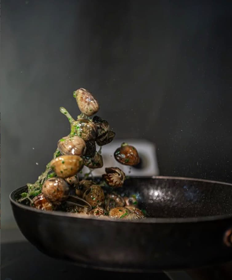 Cooked to order on the plancha